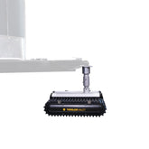 RVR5 robotic trailer mover attached to trailer – side view in use - TVRVR5